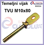 Temeljni vijak TVU M10x80 s ušicom